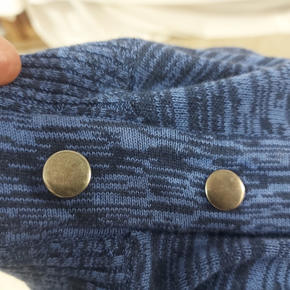 Akuaku sweaters size large color blue and black - Picture 13 of 14